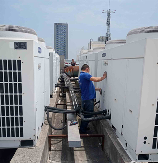 呼和浩特市中央空调制热和不制冷系统维修方法